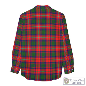Hopkirk Tartan Womens Casual Shirt with Family Crest