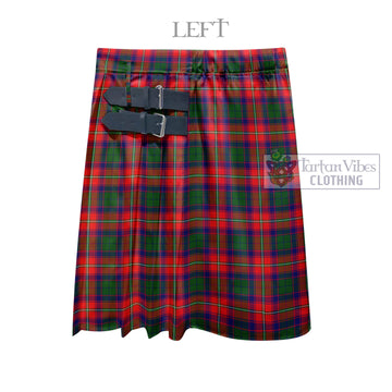 Hopkirk Tartan Men's Pleated Skirt - Fashion Casual Retro Scottish Kilt Style