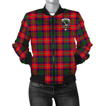 Hopkirk Tartan Bomber Jacket with Family Crest - Tartan Vibes Clothing