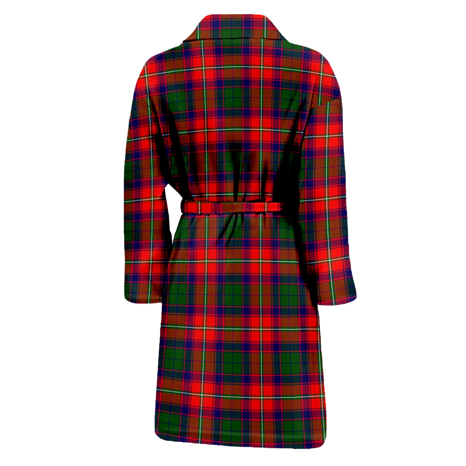 Hopkirk Tartan Bathrobe with Family Crest - Tartan Vibes Clothing