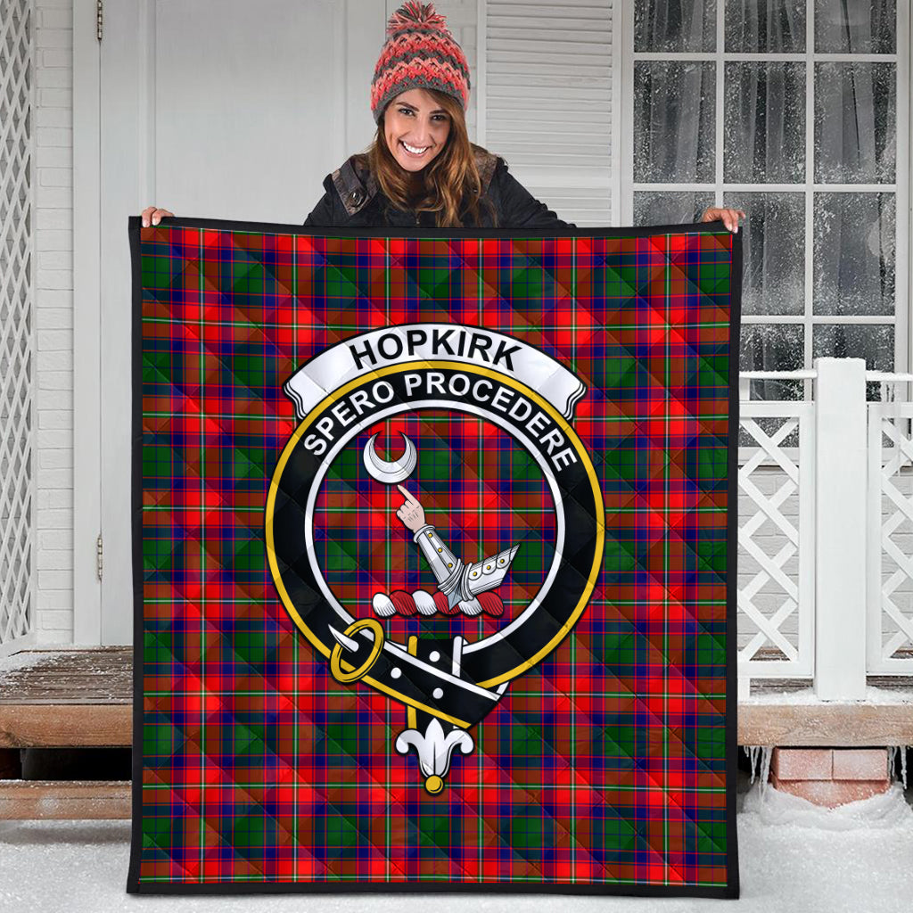 hopkirk-tartan-quilt-with-family-crest