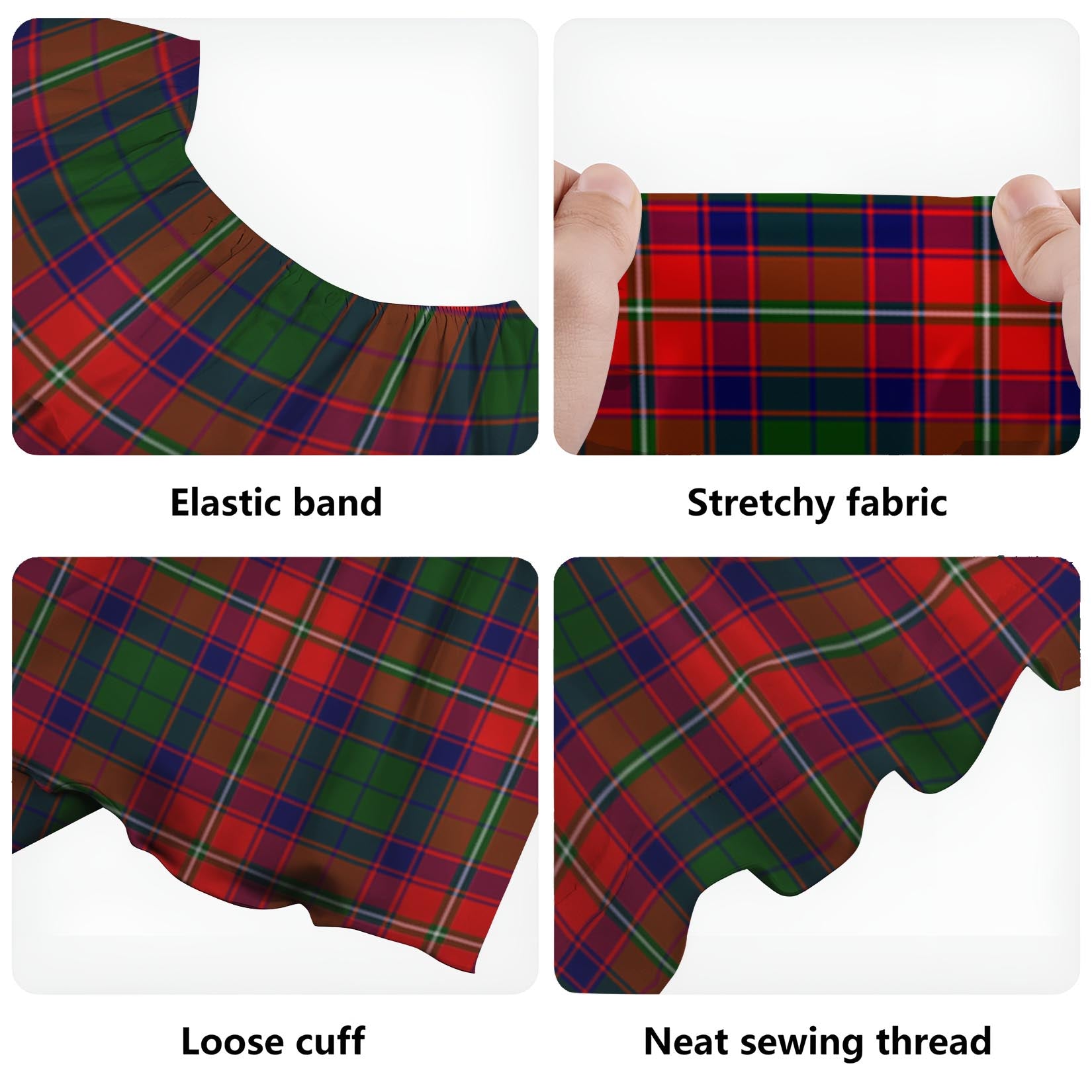 Hopkirk Tartan Off Shoulder Long Dress - Tartan Vibes Clothing