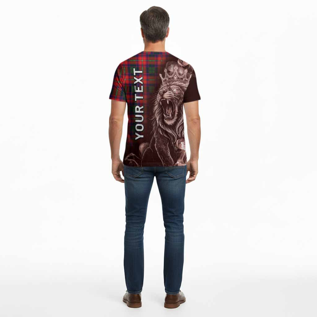 Hopkirk Tartan Cotton T-shirt Roaring Lion Heritage