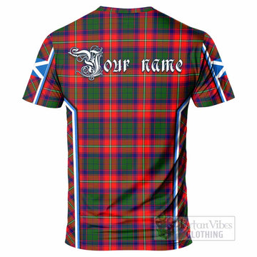 Hopkirk Tartan Crest T-shirt Scotland Coat of Arm Flag Style - Tartan Vibes Clothing