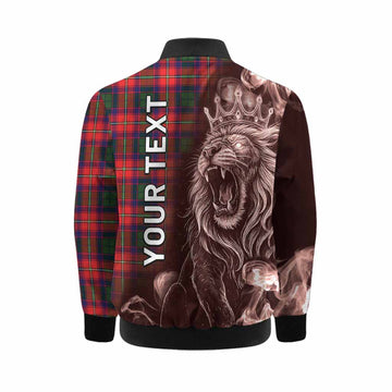 Hopkirk Tartan Kid Bomber Jacket Roaring Lion Heritage