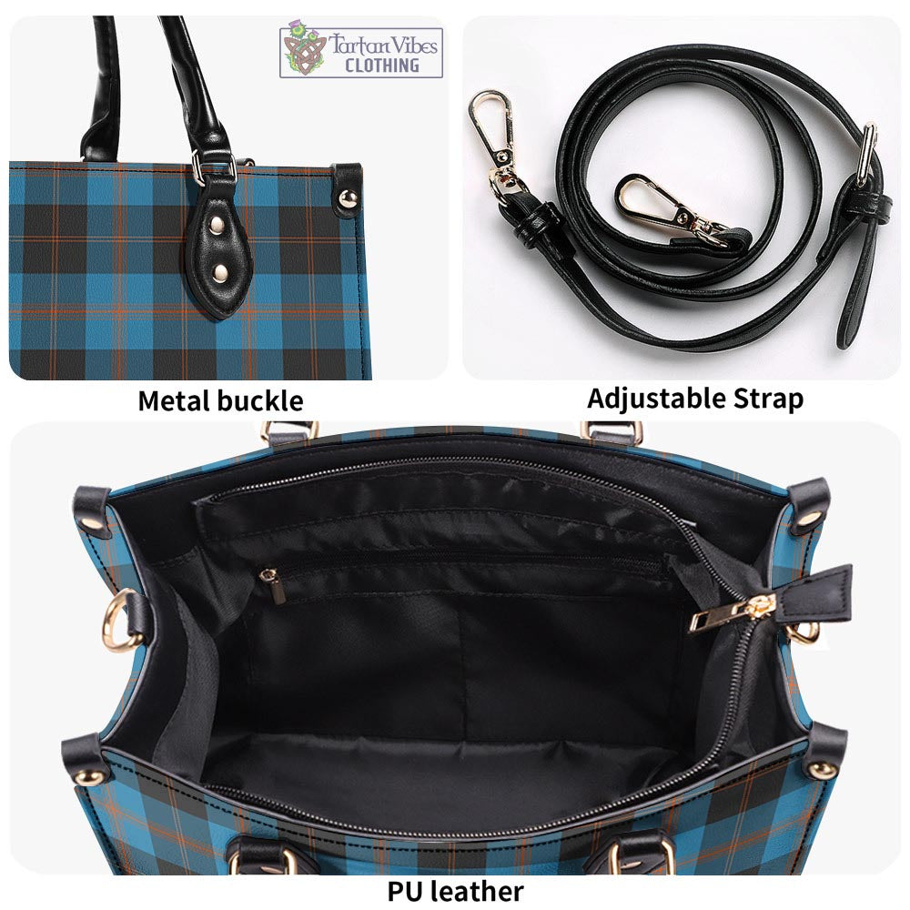 Horsburgh Tartan Luxury Leather Handbags - Tartan Vibes Clothing