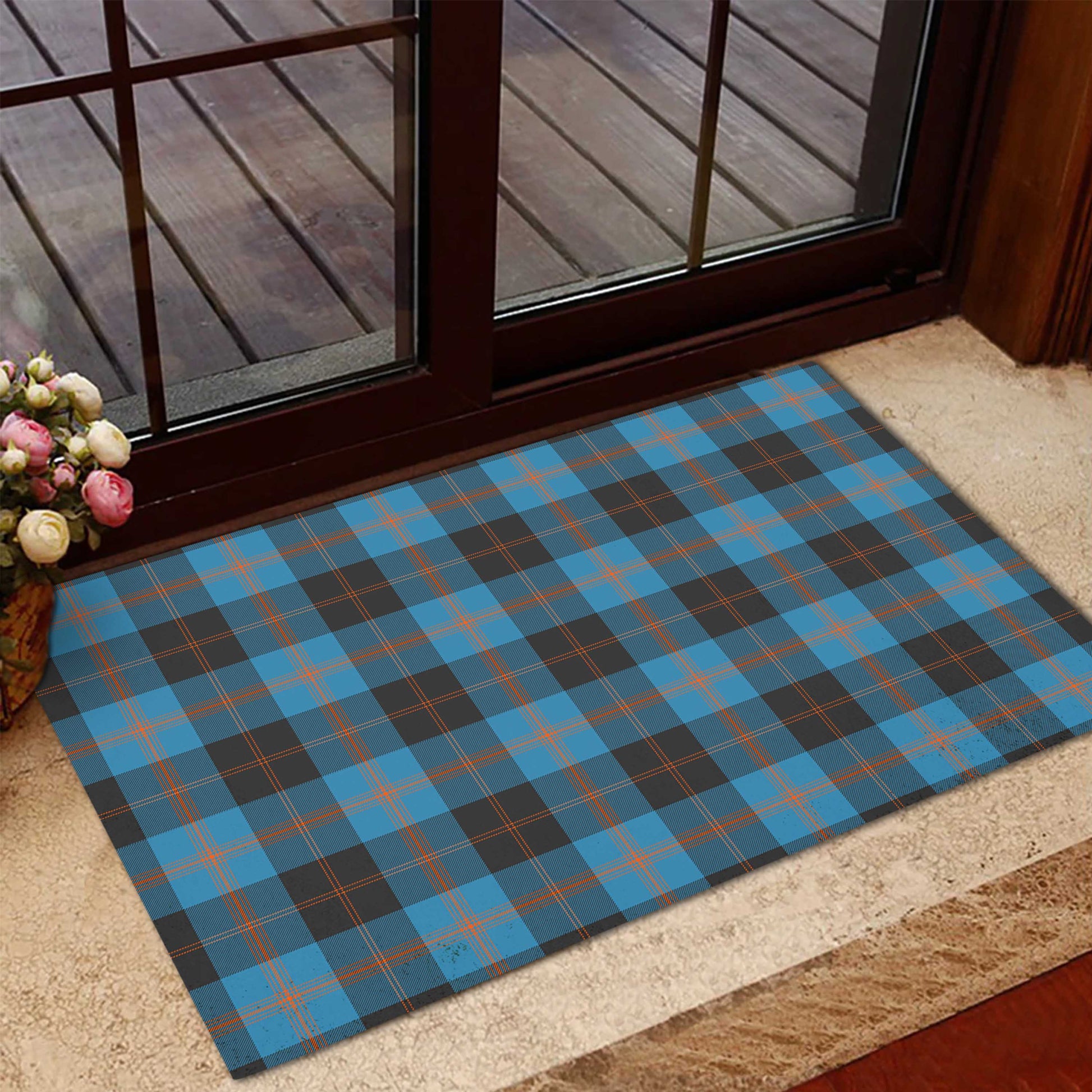Horsburgh Tartan Rubber Doormat L 60*90cm - Tartan Vibes Clothing