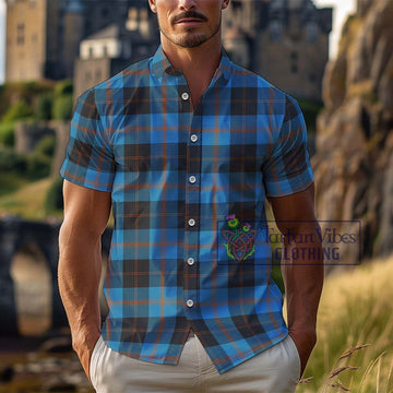 Horsburgh Tartan Cotton Hawaiian Shirt Kid - Tartan Vibes Clothing