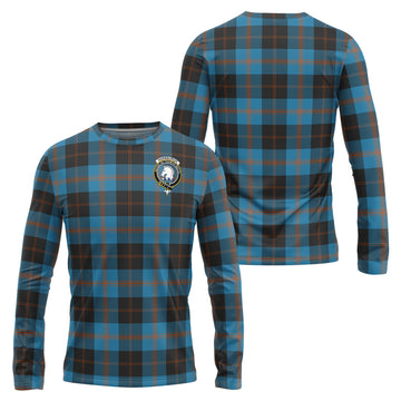 Horsburgh Tartan Long Sleeve T-Shirt with Family Crest