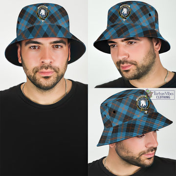 Horsburgh Tartan Bucket Hat with Family Crest Bucket Hat One Size - Tartan Vibes Clothing