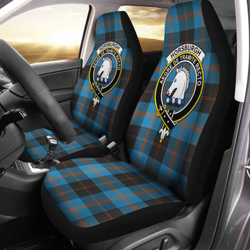 Horsburgh Tartan Car Seat Cover with Family Crest One Size - Tartan Vibes Clothing