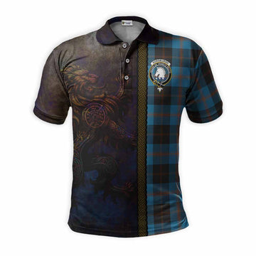Horsburgh Tartan Family Crest Polo Shirt Alba Gu Brath Be Brave Lion Ancient Style Kid - Tartan Vibes Clothing