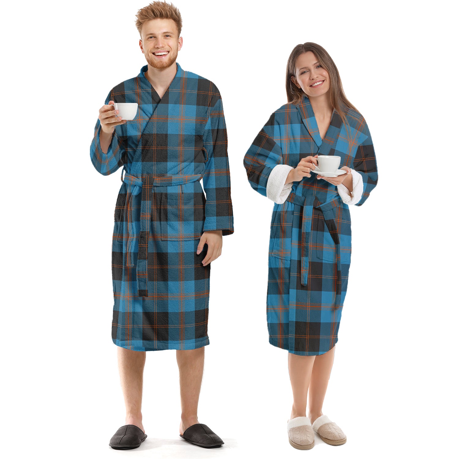 Horsburgh Tartan Bathrobe Unisex S - Tartan Vibes Clothing