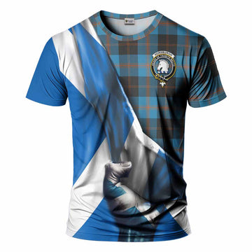 Horsburgh Tartan T-Shirt with Family Crest Scotland Patriotic Style Kid's Shirt - Tartan Vibes Clothing