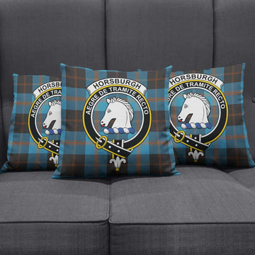 Horsburgh Tartan Pillow Cover with Family Crest Rectangle Pillow Cover 51*91cm - Tartan Vibes Clothing