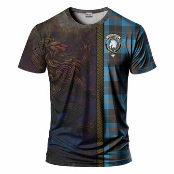 Horsburgh Tartan Family Crest T-Shirt Alba Gu Brath Be Brave Lion Ancient Style Kid's Shirt - Tartan Vibes Clothing