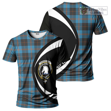 Horsburgh Tartan T-Shirt with Family Crest Circle Style Kid's Shirt - Tartan Vibes Clothing