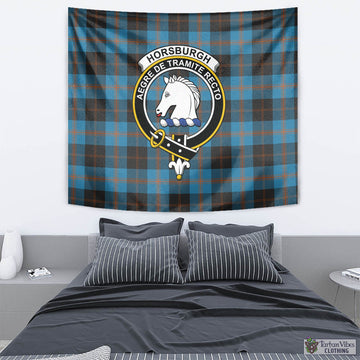 Horsburgh Tartan Tapestry Wall Hanging and Home Decor for Room with Family Crest - Tartan Vibes Clothing