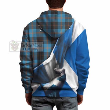Horsburgh Tartan Hoodie with Family Crest Scotland Patriotic Style - Tartan Vibes Clothing
