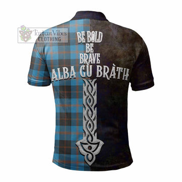 Horsburgh Tartan Family Crest Polo Shirt Alba Gu Brath Be Brave Lion Ancient Style - Tartan Vibes Clothing