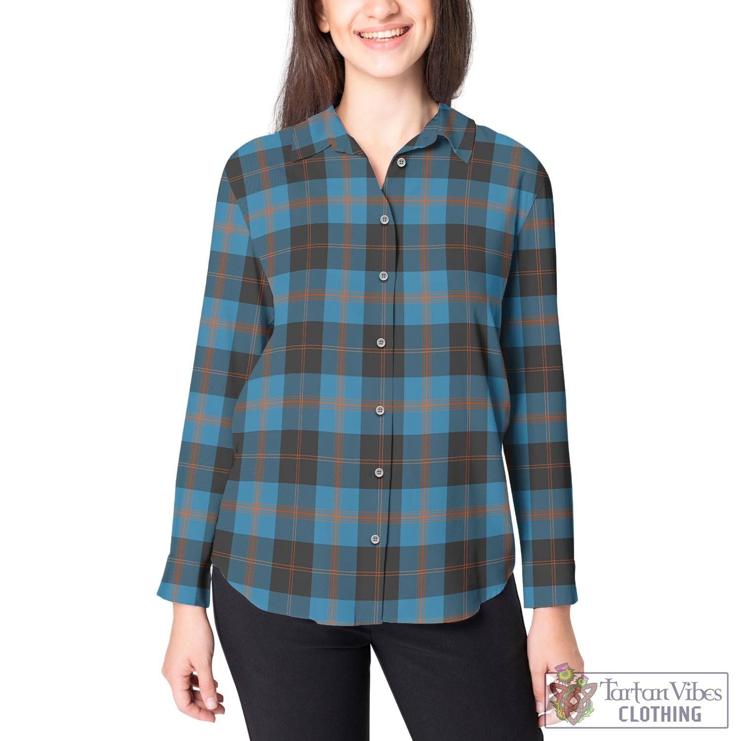 Horsburgh Tartan Women's Casual Shirt - Tartan Vibes Clothing