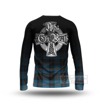 Horsburgh Tartan Long Sleeve T-Shirt Featuring Alba Gu Brath Family Crest Celtic Inspired - Tartan Vibes Clothing