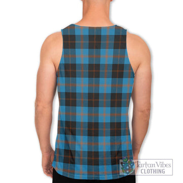 Horsburgh Tartan Men's Tank Top with Family Crest DNA In Me Style - Tartan Vibes Clothing