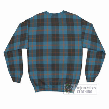 Horsburgh Tartan Sweatshirt with Family Crest DNA In Me Style - Tartan Vibes Clothing
