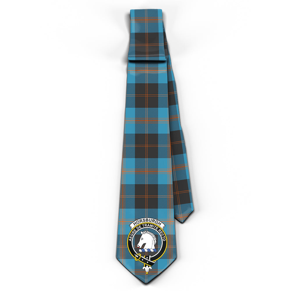 Horsburgh Tartan Crest 2D T-shirt - Never Underestimate Style