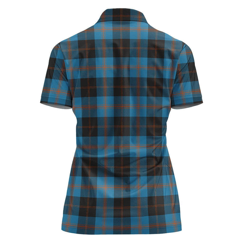 horsburgh-tartan-polo-shirt-with-family-crest-for-women