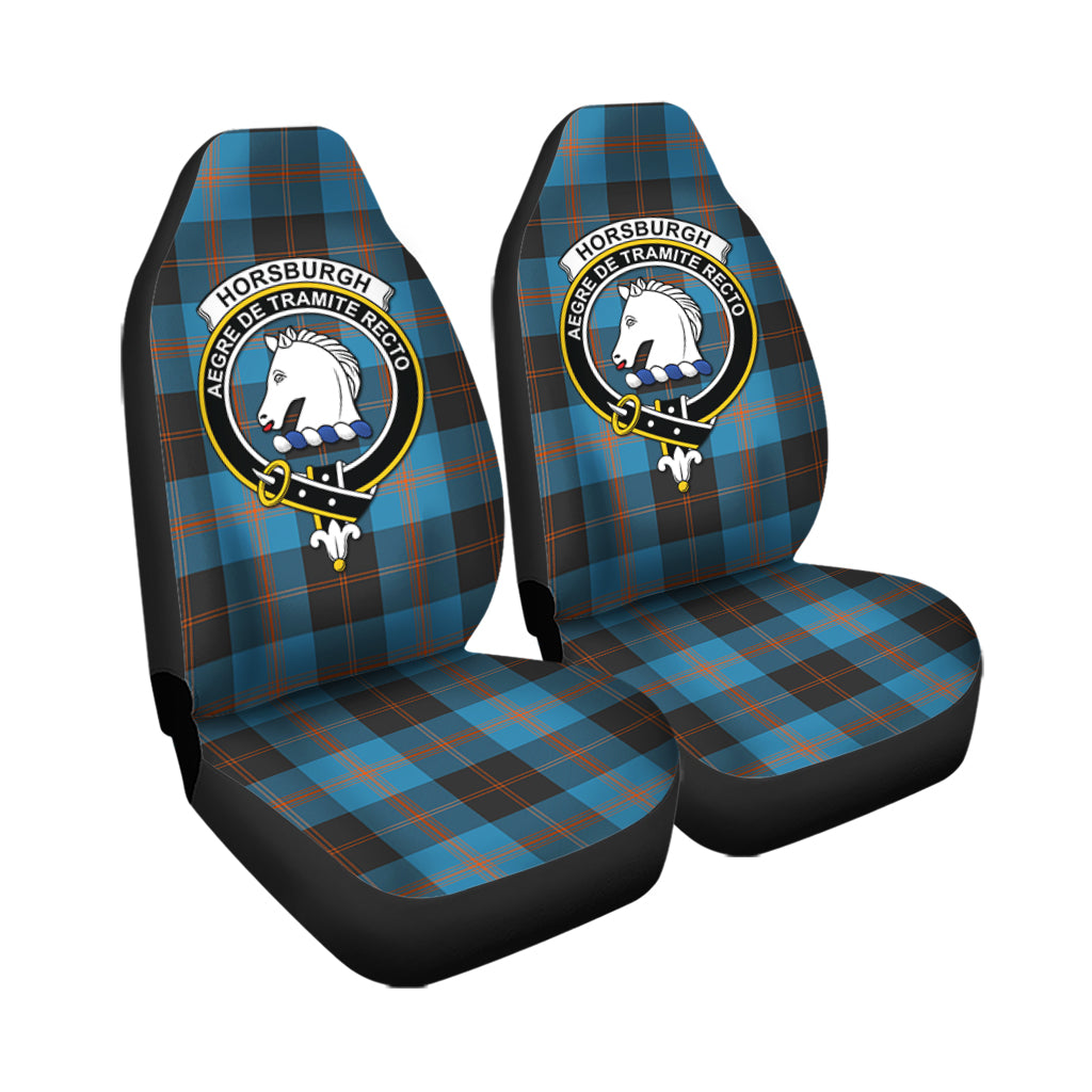 Horsburgh Tartan Car Seat Cover with Family Crest - Tartan Vibes Clothing