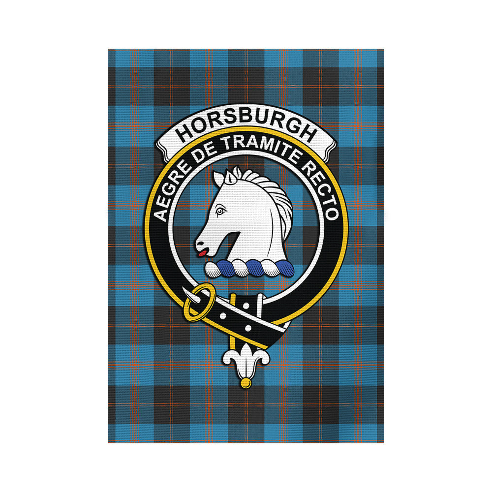 horsburgh-tartan-flag-with-family-crest