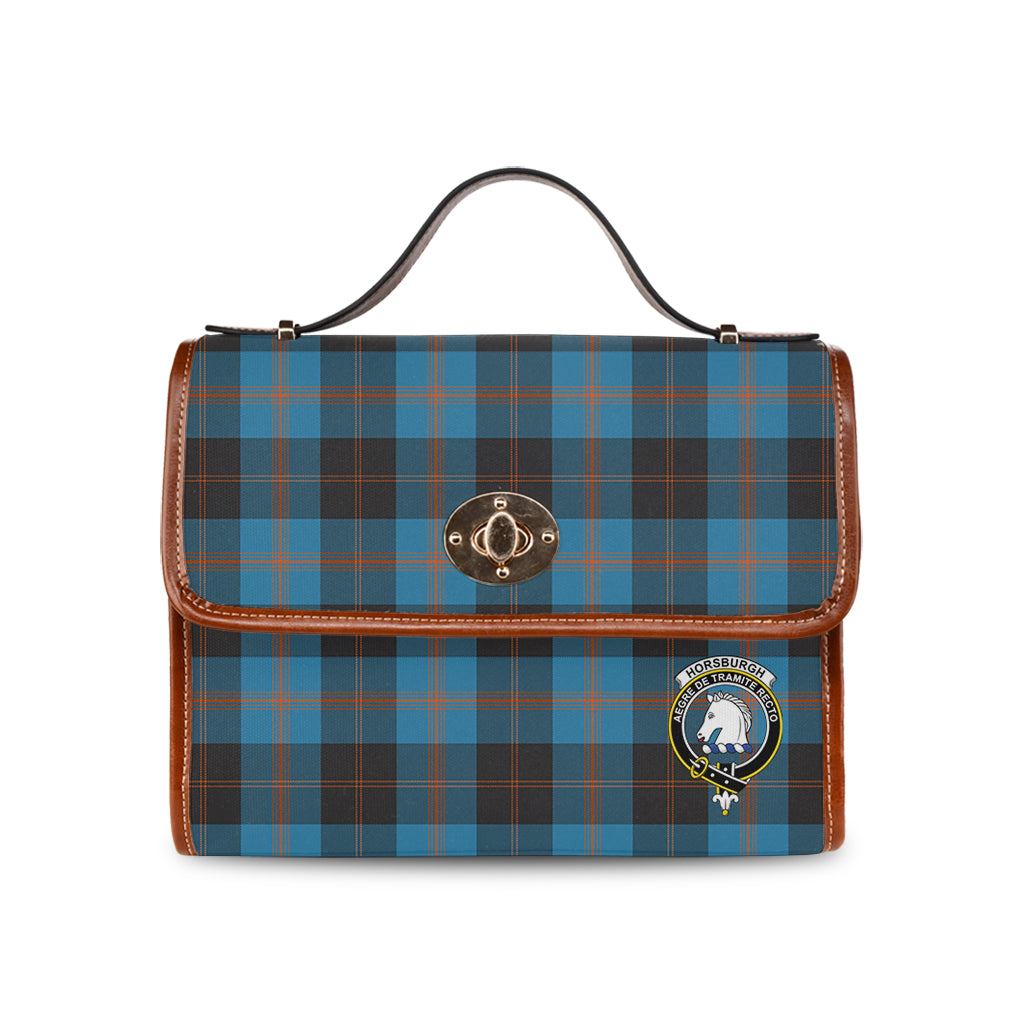 horsburgh-tartan-leather-strap-waterproof-canvas-bag-with-family-crest