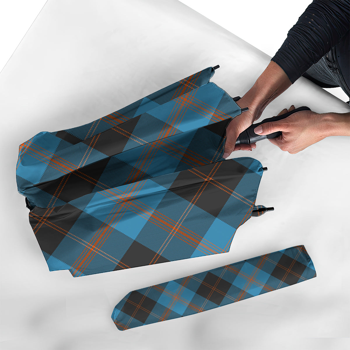 Horsburgh Tartan Umbrella - Tartan Vibes Clothing