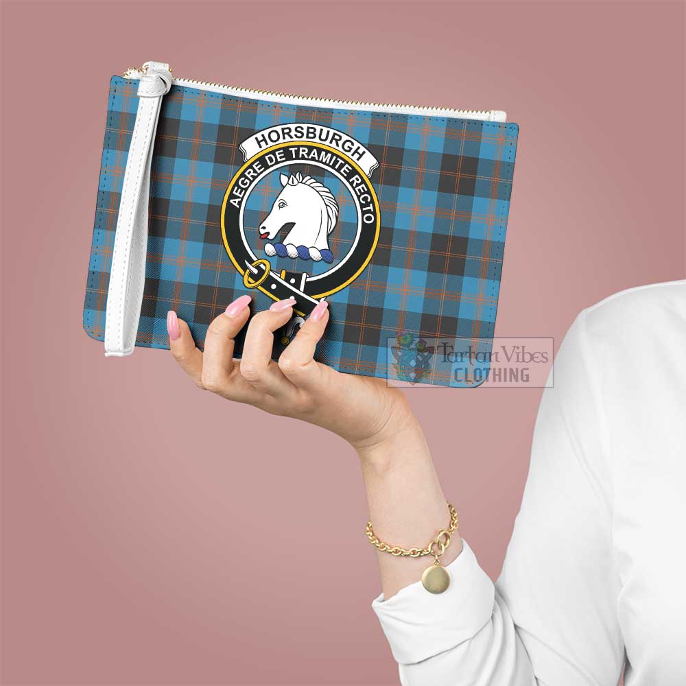 Tartan Vibes Clothing Horsburgh Family Crest Tartan Clutch Bag