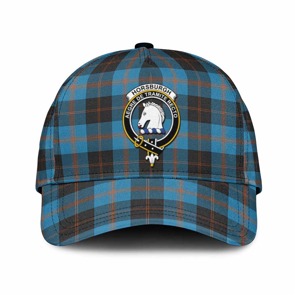 Horsburgh Tartan Classic Cap with Family Crest
