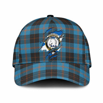 Horsburgh Tartan Classic Cap with Family Crest In Me Style