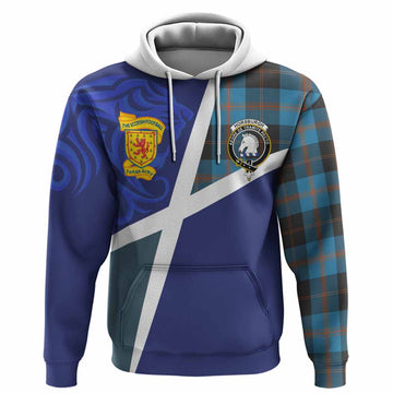 Horsburgh The Scottish Football Crest Hoodie Lion-Tartan Army