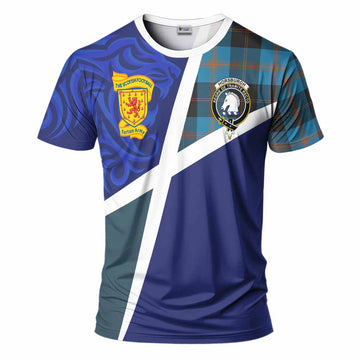 Horsburgh The Scottish Football Crest T-Shirt Lion-Tartan Army