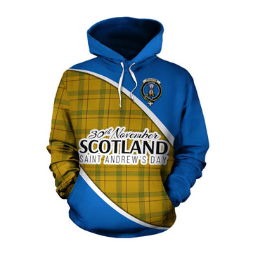 Houston Family Crest Tartan Cotton Hoodie Celebrate Saint Andrew's Day in Style Pullover Hoodie XS - Tartan Vibes Clothing