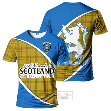 Houston Family Crest Tartan T-Shirt Celebrate Saint Andrew's Day in Style Kid's Shirt - Tartan Vibes Clothing
