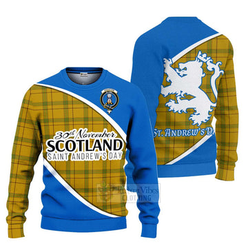 Houston Family Crest Tartan Ugly Sweater Celebrate Saint Andrew's Day in Style Unisex - Tartan Vibes Clothing