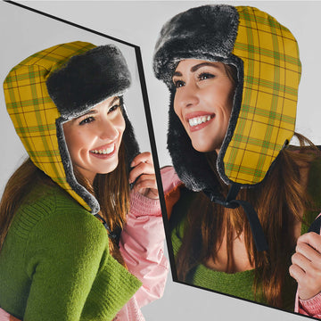 Houston Tartan Winter Trapper Hat Winter Trapper Hat Universal Fit Circumference 22.8in (58cm) - Tartan Vibes Clothing