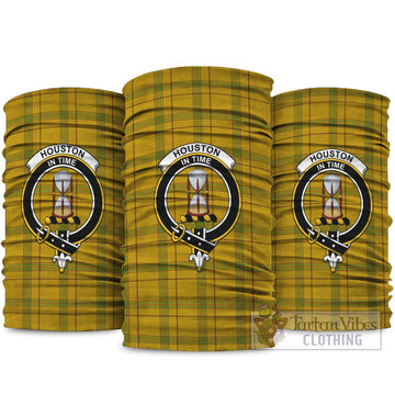 Houston Tartan Neck Gaiters, Tartan Bandanas, Tartan Head Band with Family Crest package One Size - Tartan Vibes Clothing