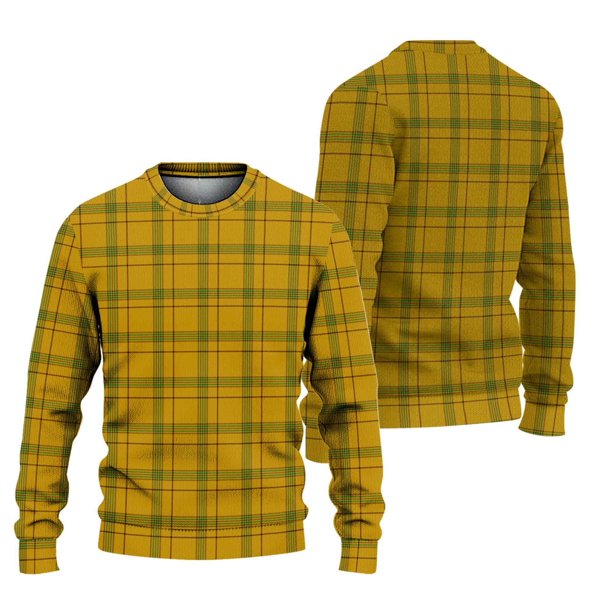 Houston Tartan Ugly Sweater Unisex - Tartan Vibes Clothing