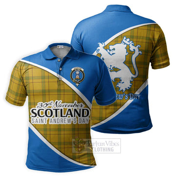 Houston Family Crest Tartan Polo Shirt Celebrate Saint Andrew's Day in Style Kid - Tartan Vibes Clothing