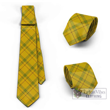 Houston Tartan Classic Necktie Cross Style Necktie One Size - Tartan Vibes Clothing