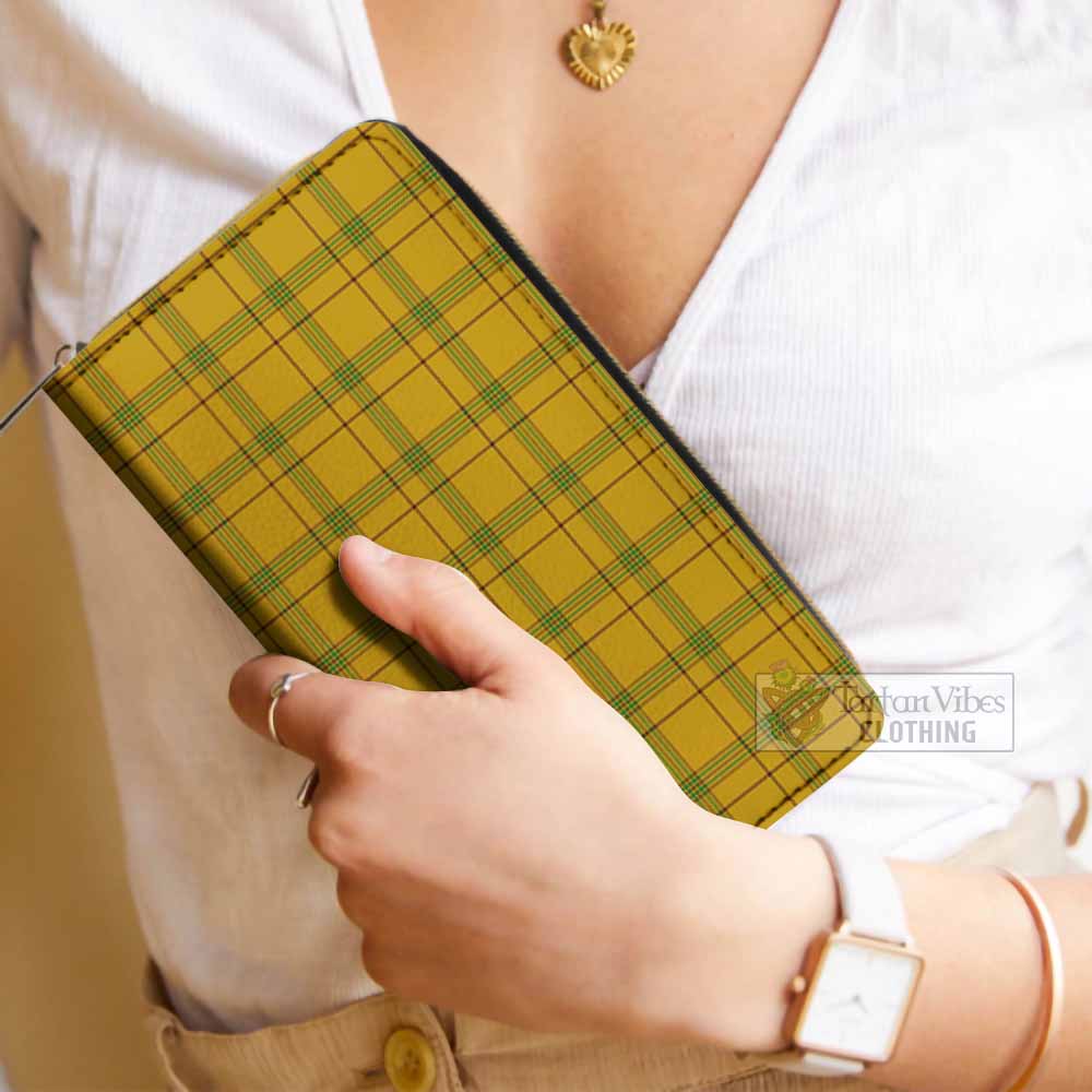 Houston Tartan Women's Leather Wallet - Tartan Vibes Clothing