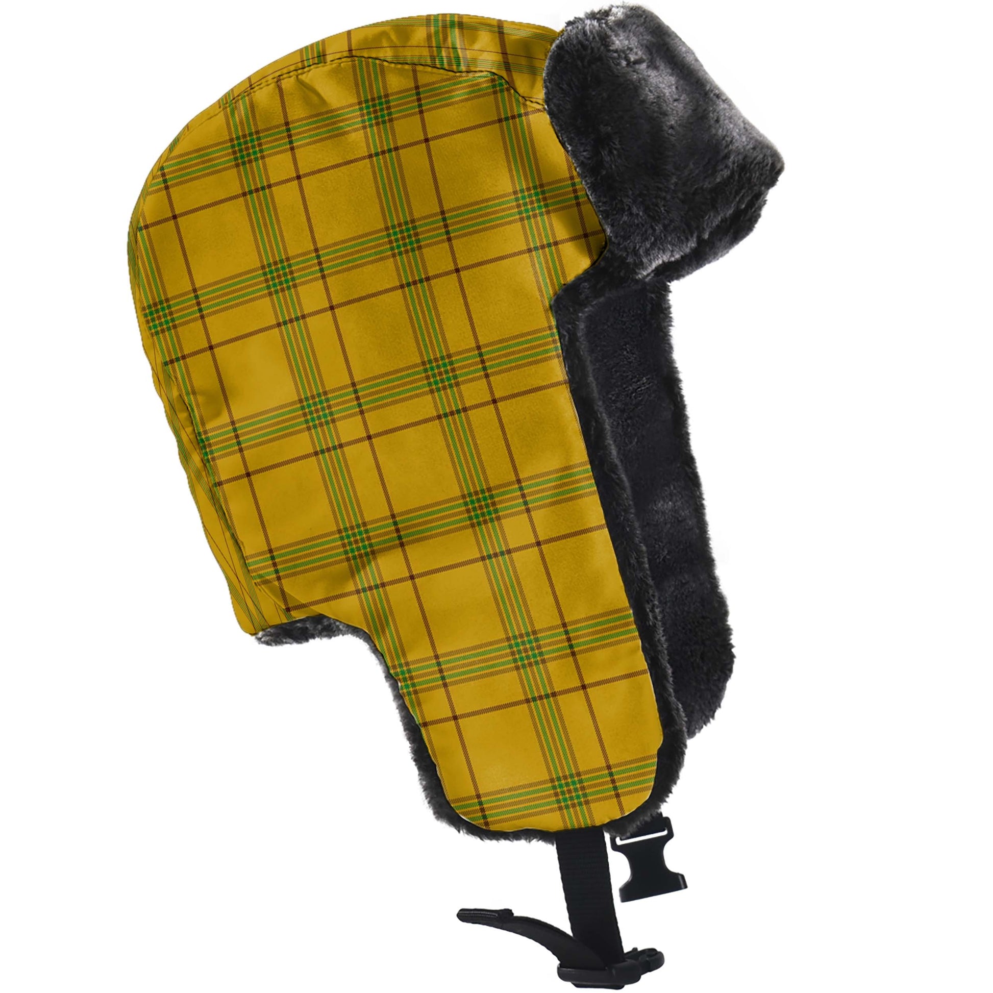 Houston Tartan Winter Trapper Hat - Tartan Vibes Clothing