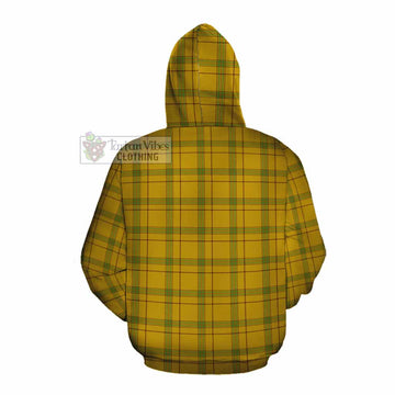 Houston Tartan Cotton Hoodie with Family Crest DNA In Me Style Pullover Hoodie - Tartan Vibes Clothing